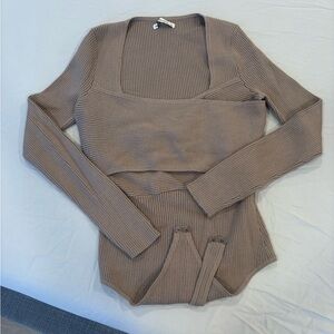 Abercrombie & Fitch Ribbed Brown Body